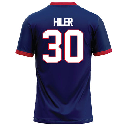 Arizona - NCAA Football : Xaier Hiler - Blue Football Jersey-1