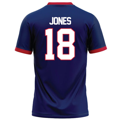 Arizona - NCAA Football : Carter Jones - Blue Football Jersey-1