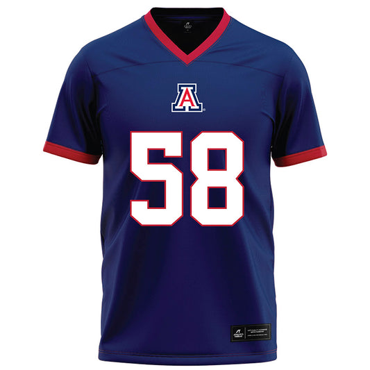 Arizona - NCAA Football : Chance Roberts - Blue Football Jersey-0