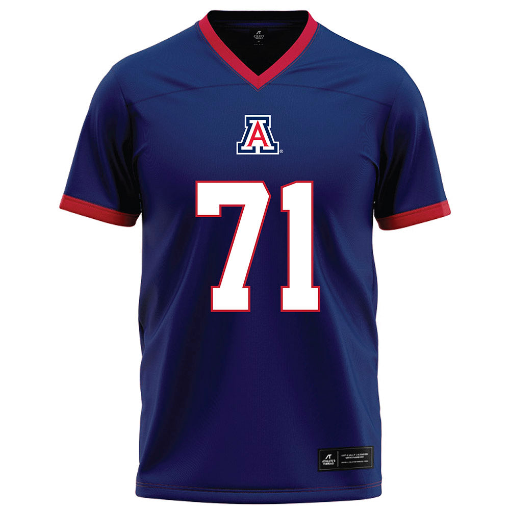 Arizona - NCAA Football : Tristan Bounds - Blue Football Jersey-0