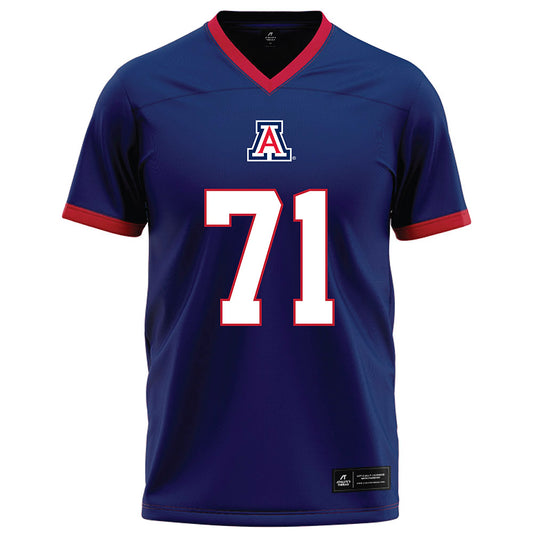 Arizona - NCAA Football : Tristan Bounds - Blue Football Jersey-0