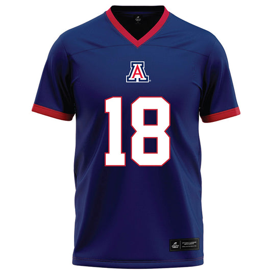 Arizona - NCAA Football : Brandon Phelps - Blue Football Jersey-0