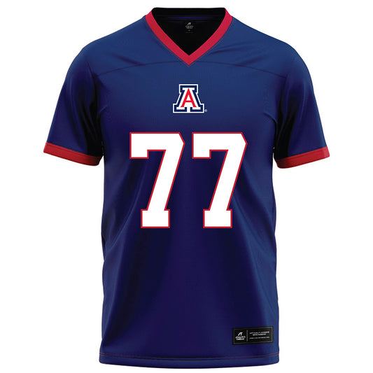 Arizona - NCAA Football : Michael Wooten - Blue Football Jersey-0