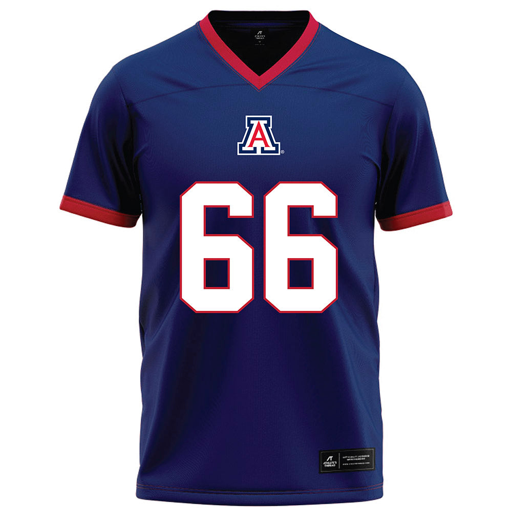 Arizona - NCAA Football : Jaxon Griffin - Blue Football Jersey-0