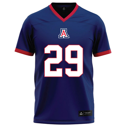 Arizona - NCAA Football : Jaden Parker - Blue Football Jersey-0