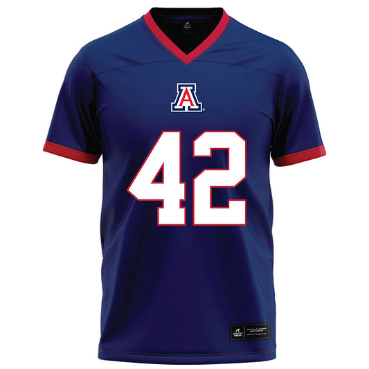 Arizona - NCAA Football : Dominic Lolesio - Blue Football Jersey-0