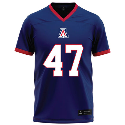 Arizona - NCAA Football : Broden Molen - Blue Football Jersey-0