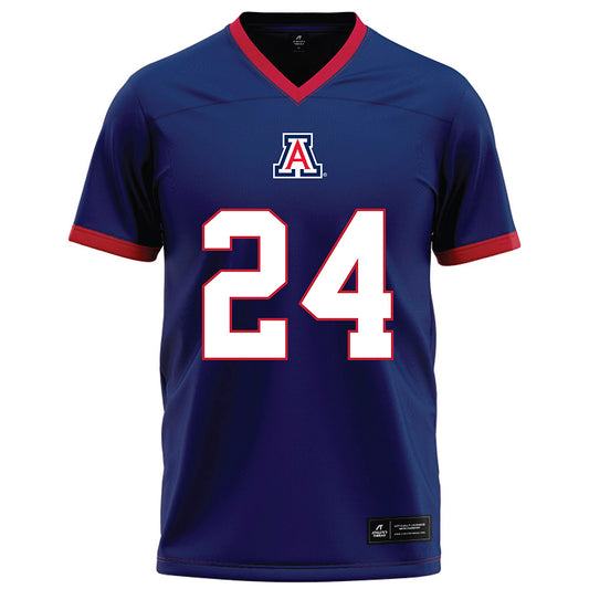 Arizona - NCAA Football : Kingston Spivey - Blue Football Jersey-0