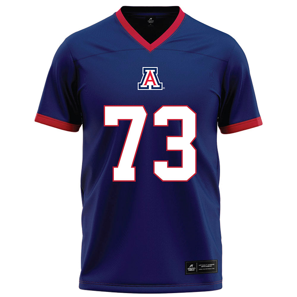 Arizona - NCAA Football : Matthew Lado - Blue Football Jersey