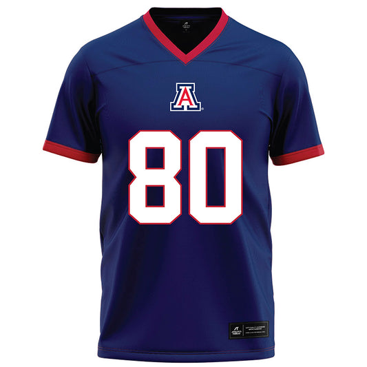 Arizona - NCAA Football : Cameron Barmore - Blue Football Jersey-0