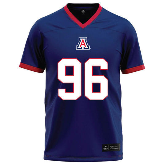 Arizona - NCAA Football : Zac Siulepa - Blue Football Jersey-0
