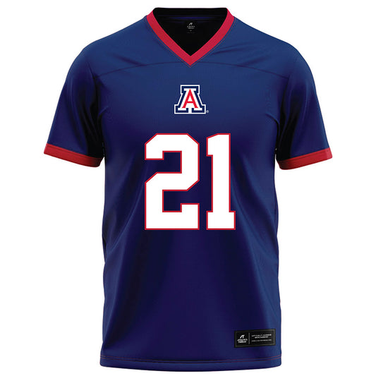 Arizona - NCAA Football : Johno Price - Blue Football Jersey