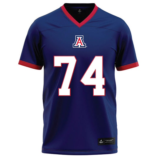 Arizona - NCAA Football : Justin Morales - Blue Football Jersey-0