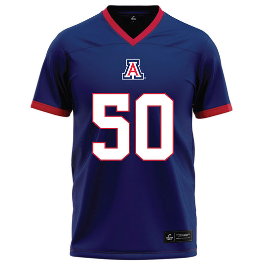 Arizona - NCAA Football : Cooper Blomstrom - Blue Football Jersey-0