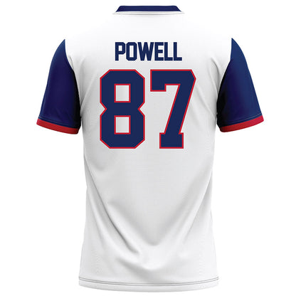 Arizona - NCAA Football : Tyler Powell - White Football Jersey-1