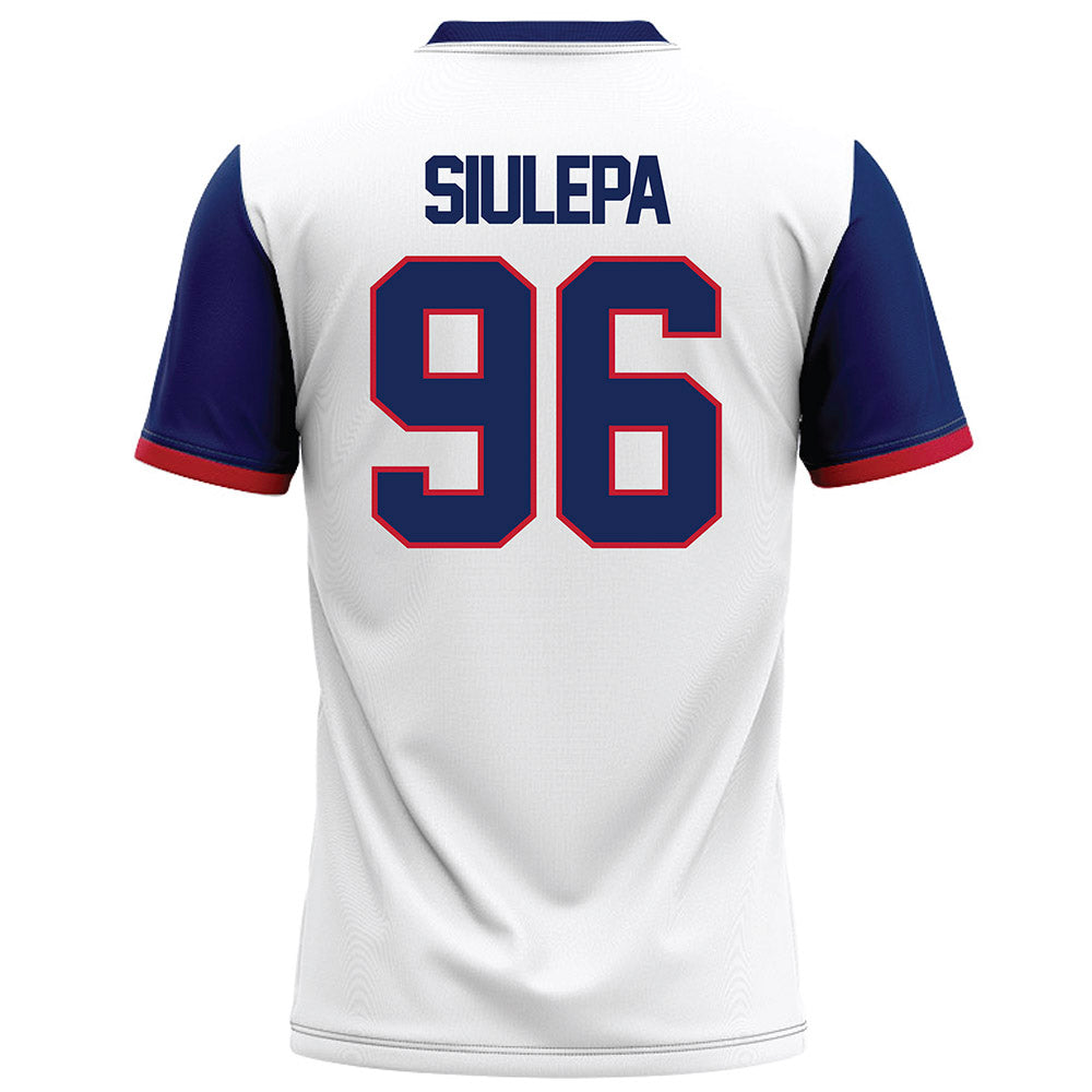 Arizona - NCAA Football : Zac Siulepa - White Football Jersey-1