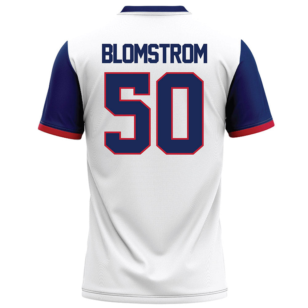 Arizona - NCAA Football : Cooper Blomstrom - White Football Jersey-1