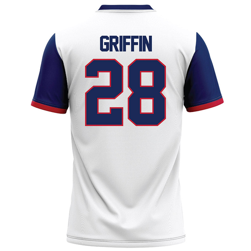 Arizona - NCAA Football : Swayde Griffin - White Football Jersey-1