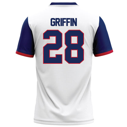 Arizona - NCAA Football : Swayde Griffin - White Football Jersey-1