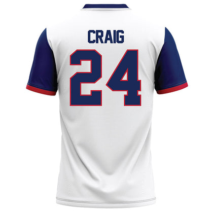 Arizona - NCAA Football : Quincy Craig - White Football Jersey-1