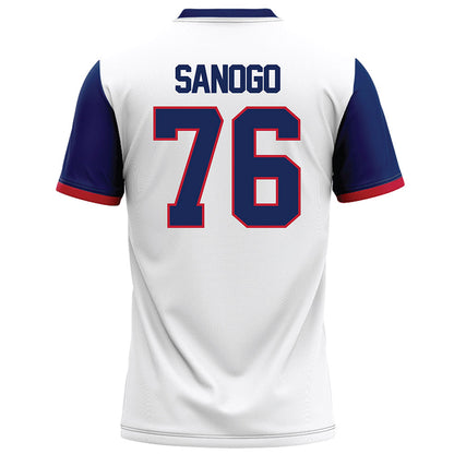 Arizona - NCAA Football : Khalil Sanogo - White Football Jersey-1