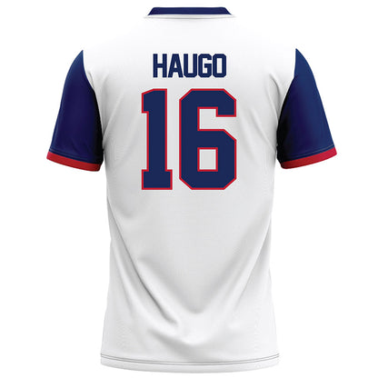 Arizona - NCAA Football : Luke Haugo - White Football Jersey-1