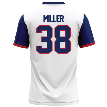 Arizona - NCAA Football : Aiden Miller - White Football Jersey-1