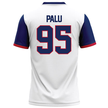 Arizona - NCAA Football : Leroy Palu - White Football Jersey-1
