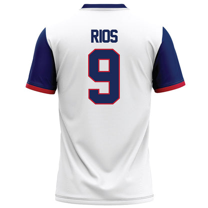 Arizona - NCAA Football : Oscar Rios - White Football Jersey-1