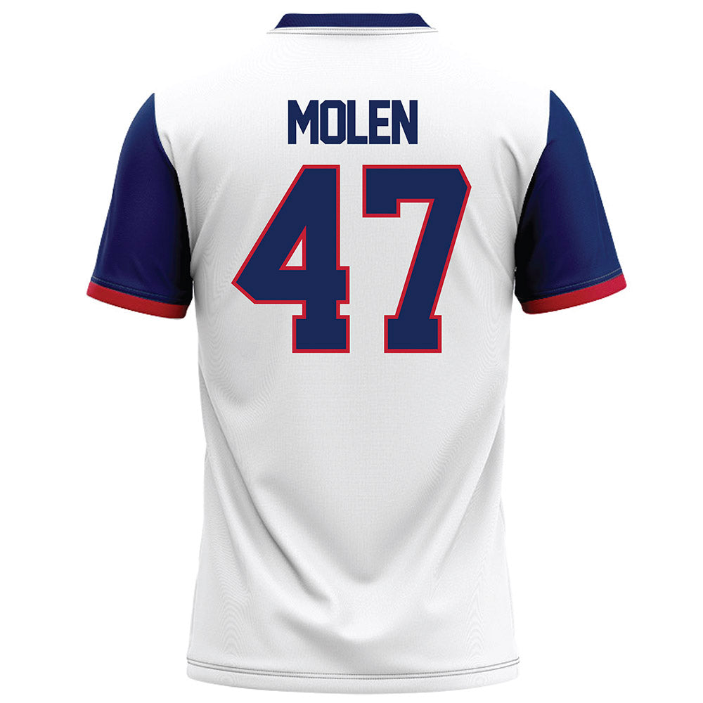 Arizona - NCAA Football : Broden Molen - White Football Jersey-1