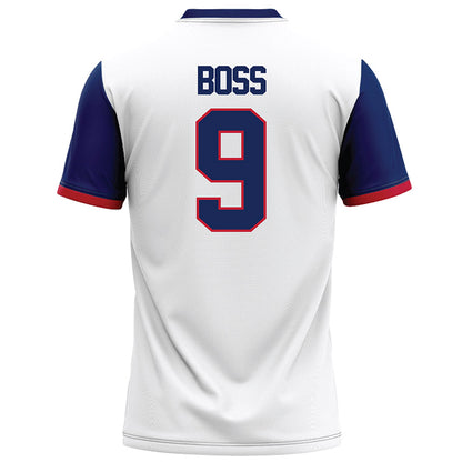 Arizona - NCAA Football : Tyrese Boss - White Football Jersey-1