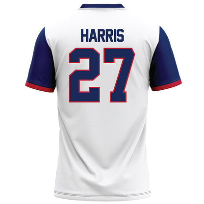 Arizona - NCAA Football : Keytrin Harris - White Football Jersey-1