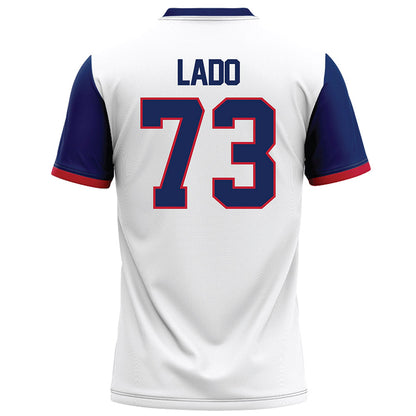 Arizona - NCAA Football : Matthew Lado - White Football Jersey