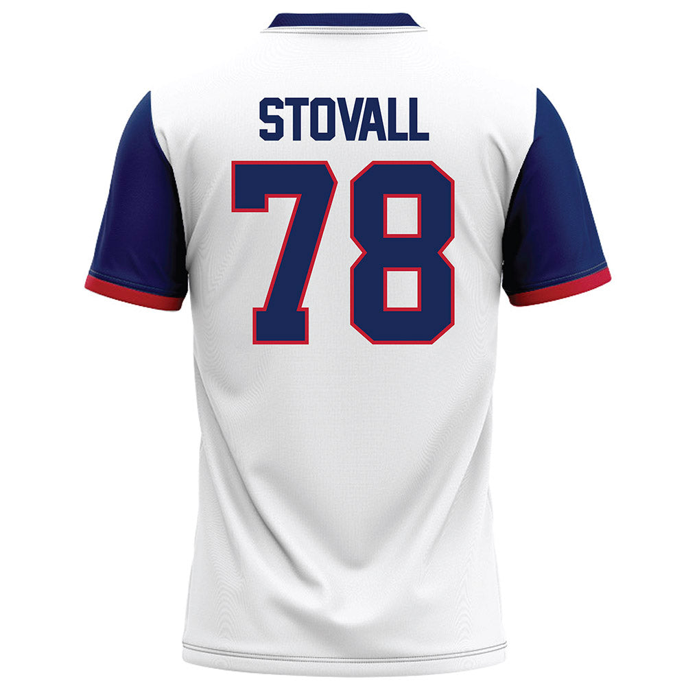 Arizona - NCAA Football : Grayson Stovall - White Football Jersey-1