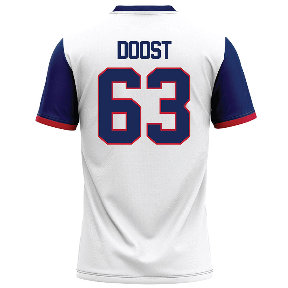 Arizona - NCAA Football : Alexander Doost - White Football Jersey-1