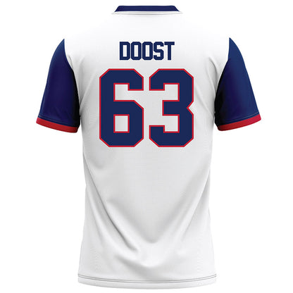 Arizona - NCAA Football : Alexander Doost - White Football Jersey-1