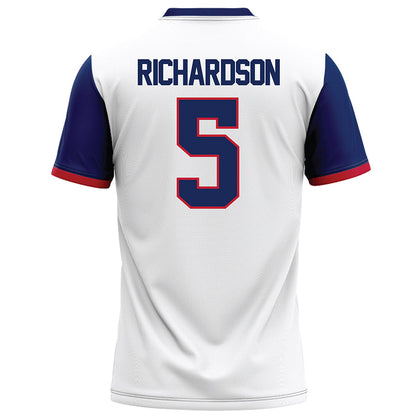 Arizona - NCAA Football : Giovanni Richardson - White Football Jersey-1