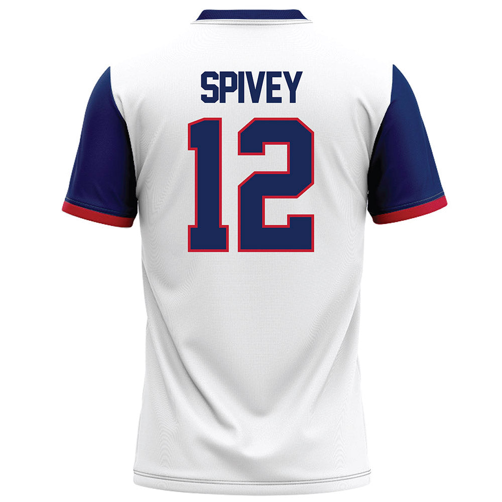 Arizona - NCAA Football : Tre Spivey - White Football Jersey-1