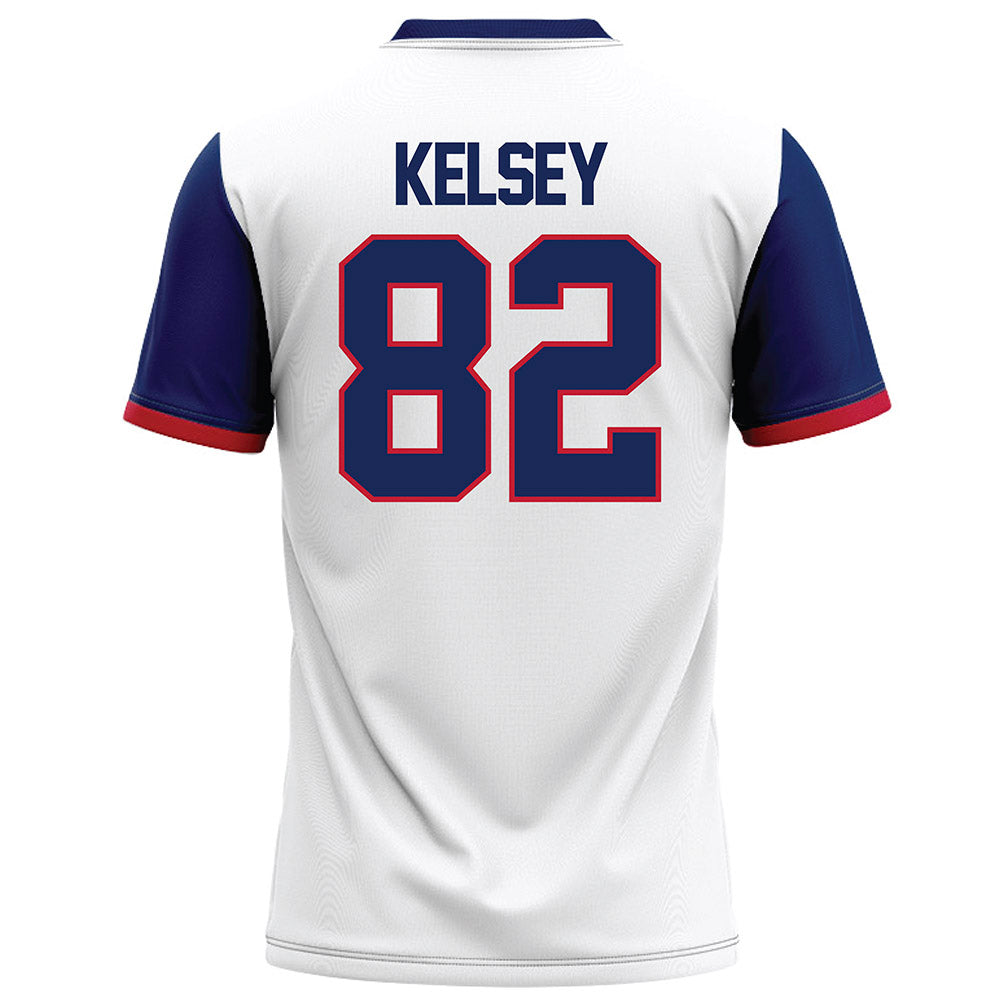 Arizona - NCAA Football : Landon Kelsey - White Football Jersey-1
