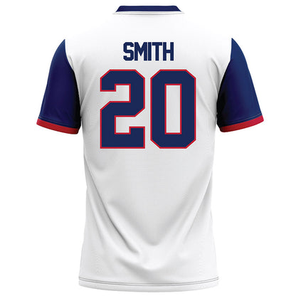 Arizona - NCAA Football : Caleb Smith - White Football Jersey-1