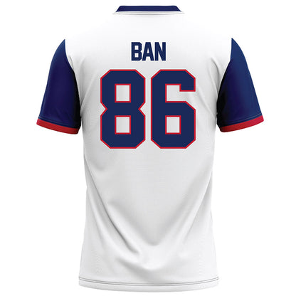 Arizona - NCAA Football : Arthur Ban - White Football Jersey-1