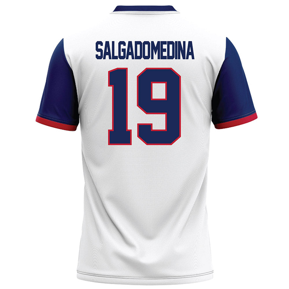 Arizona - NCAA Football : Michael Salgado-Medina - White Football Jersey-1