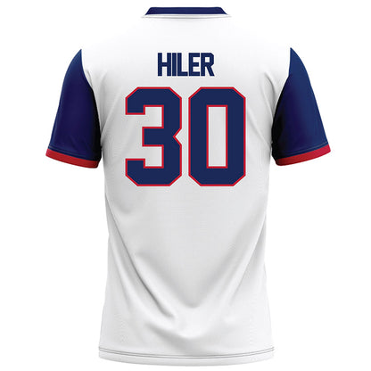 Arizona - NCAA Football : Xaier Hiler - White Football Jersey-1