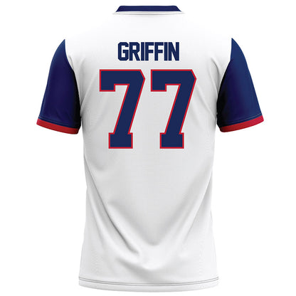 Arizona - NCAA Football : Jake Griffin - White Football Jersey-1