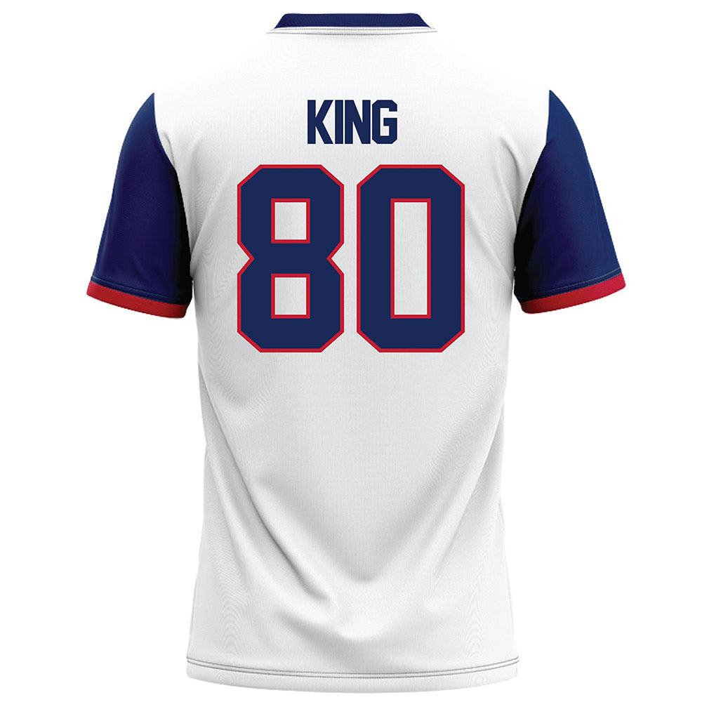 Arizona - NCAA Football : Shane King - White Football Jersey-1