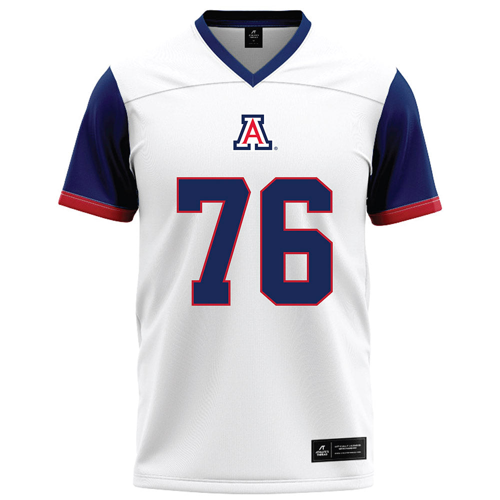 Arizona - NCAA Football : Khalil Sanogo - White Football Jersey-0