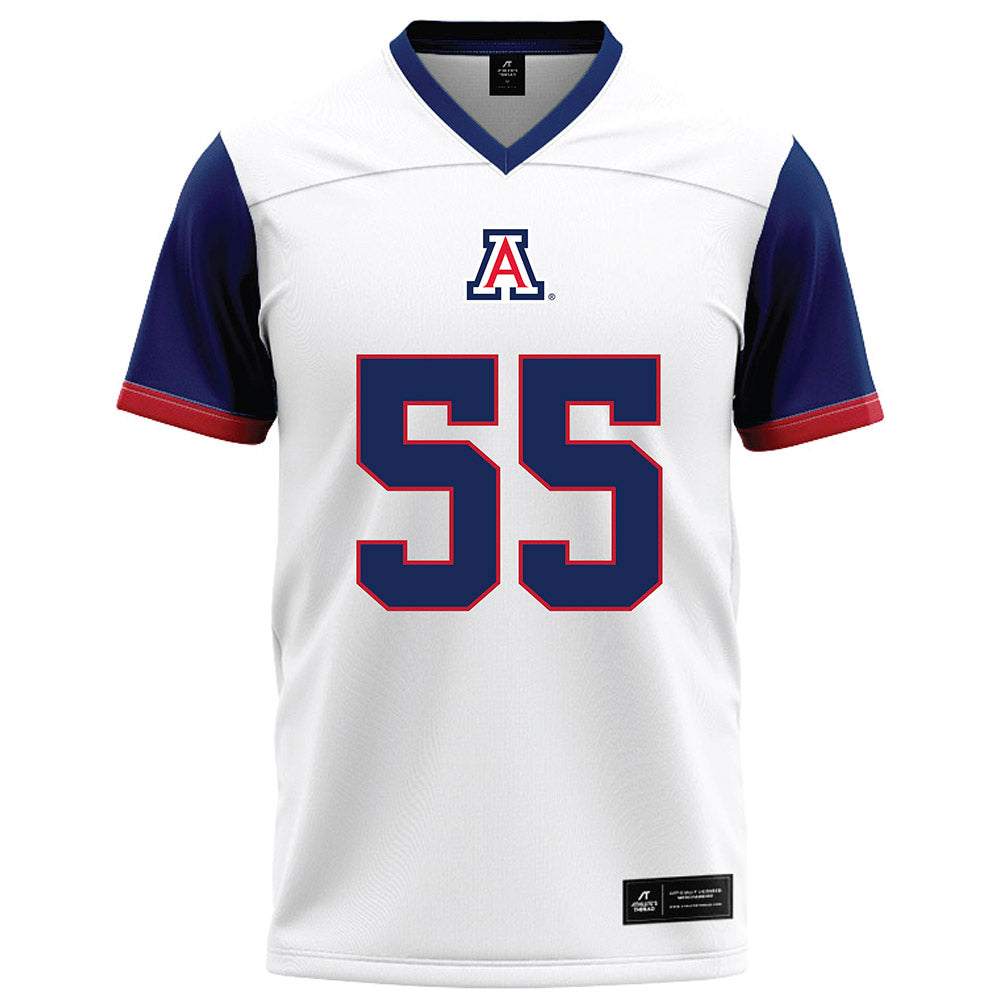 Arizona - NCAA Football : Nate Hale - White Football Jersey-0