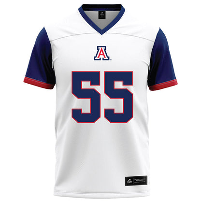 Arizona - NCAA Football : Nate Hale - White Football Jersey-0
