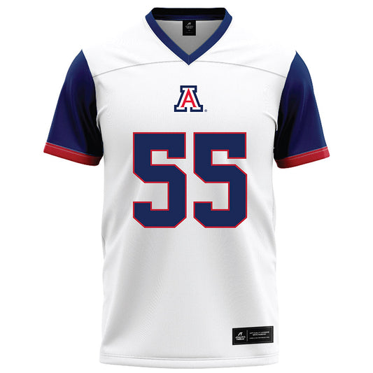 Arizona - NCAA Football : Nate Hale - White Football Jersey-0