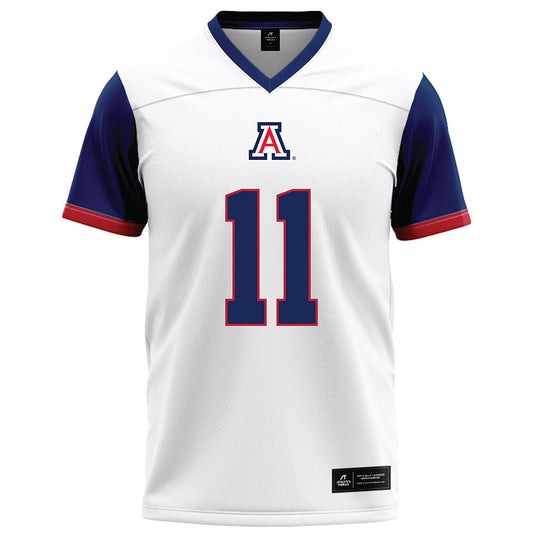 Arizona - NCAA Football : Christopher Hunter - White Football Jersey-0